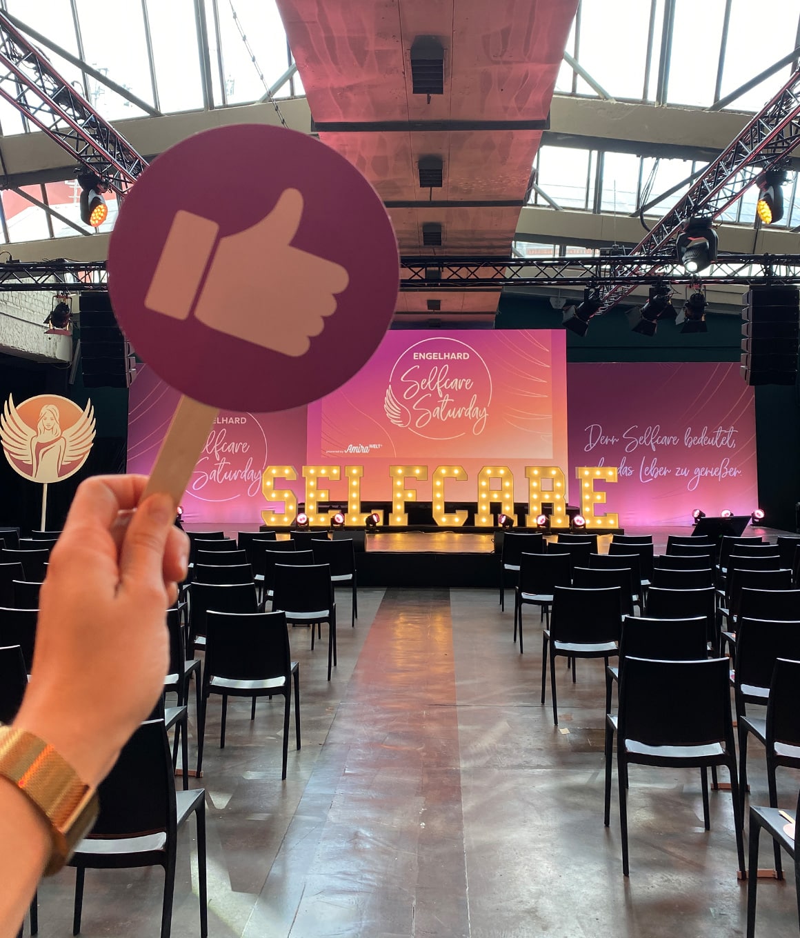 Messe Leipzig mit unserem Kunden Engelhard in der Alten Wollkämmerei