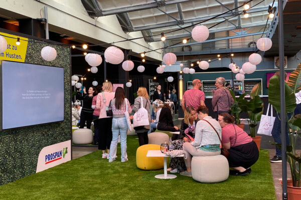 Messe Leipzig mit unserem Kunden Engelhard in der Alten Wollkämmerei